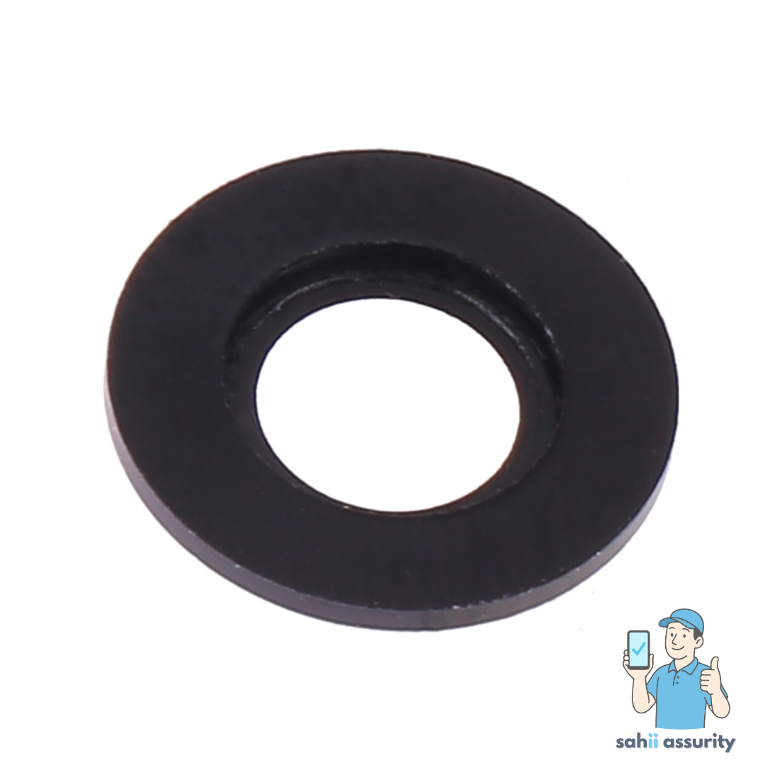 Camera Lens Glass with Frame for Vivo X9 Plus Black thumbnail